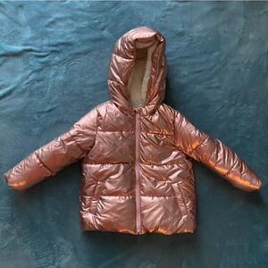 GAP Shiny Rose Puffer Jacket
